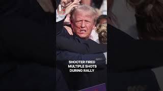 US: Donald Trump Shot During Rally in Pennsylvania | Subscribe to Firstpost