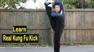 Shaolin Kung Fu Wushu Fundamental kicks Training for Beginners