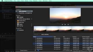Media Import Options in Final Cut Pro 10.1