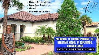 Palmetto, FL | Sister Community of Parrish, FL | Bergamo Model Home | Esplanade @ Artisan Lakes