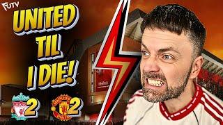 UNITED Were The BETTER Team! Liverpool 2-2 Man United Match Reaction!