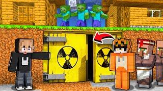 BUAT BUNKER PERTAHANAN PALING AMAN DARI SERANGAN ZOMBIE GANAS DI MINECRAFT!!