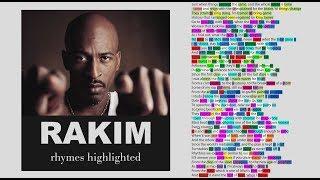 Rakim - The 18th Letter - Lyrics, Rhymes Highlighted (090)