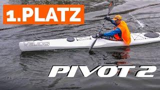 Kajak fahren Nikolausregatta in Ratzeburg Seekajak Marathon Klasse: VAJDA PIVOT 2 mit  nur 14 kg