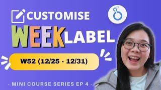 EXCLUSIVE TIPS: How to Customise WEEK Label in Looker Studio 2024! (Week Number + Date Ranges)