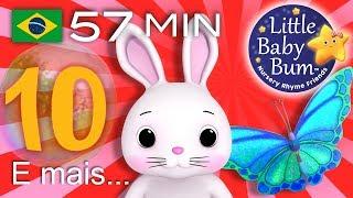 Canção de Um ao 10 | E muitas mais Canções de Ninar | LittleBabyBum!