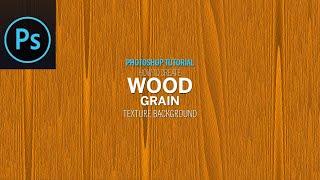 Creating Wood Grain Texture Background in Adobe Photoshop Tutorial @AllFreePik