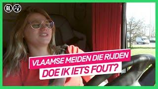 Moeite met de containerwissel | VLAAMSE MEIDEN DIE RIJDEN | NPO 3 TV