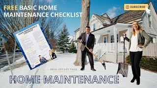 BASIC HOME MAINTENANCE