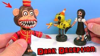 Лепим Обезьяну, Агату и Утку из игры Dark Deception | Видео Лепка