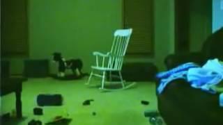 Poltergeist in Rocking Chair Real ghost caught on camera