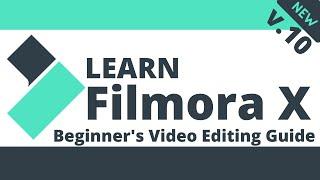 How to Use Filmora X - Beginner's Video Editing Guide