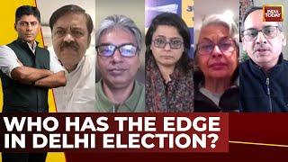 News Track Debate: Who Has The Edge In Delhi Dangal? | BJP Vs AAP Vs Congress | Delhi Election 2025