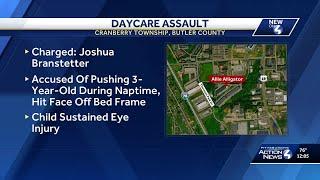 Cranberry Township daycare worker charged after alleged assault on 3-year-old