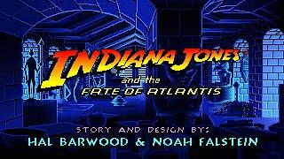 Indiana Jones and the Fate Of Atlantis (PC/DOS) Longplay, 1992, LucasArts™