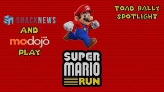 Super Mario Run Toad Rally Video Gameplay