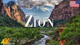 Zion National Park 4K Ultra HD • Stunning Footage Zion, Scenic Relaxation Film with Calming Music.