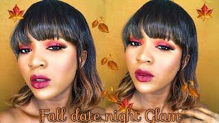 Fall  inspired makeup tutorial | Date Night Glam |Naomi Esegine