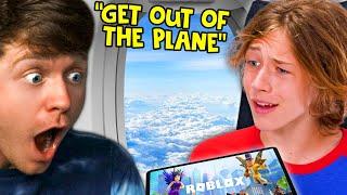 Karen has Kid THROWN OFF Plane for PLAYING ROBLOX!?