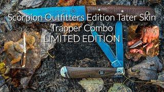 LIMITED EDITION Scorpion Outfitters in Tater Skin with matching RR Tater Skin Trapper SPECIAL COMBO