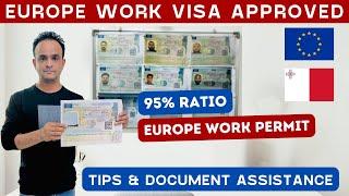 Finally Got Europe Work Visas Approved ! Tabrez Malik