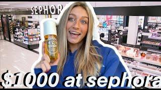 I SPENT $1000 AT SEPHORA! | haul | EdenRees