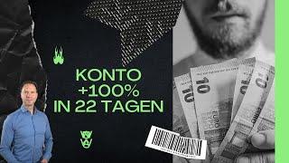 Konto verdoppelt: Livetrading Fazit nach 22 Tagen im Metatrader