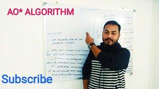 AO* ALGORITHM||ARTIFICIAL INTELLIGENCE BY Dr. DIBYA JYOTI BORA||AND OR GRAPH||AO STAR EXPLANATIONS