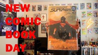 New Comic Book Day!! | Absolute Superman | First snow