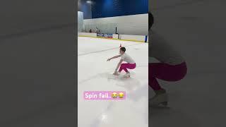 We love to mess around! #figureskating #iceskating #fail