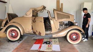 Unbelievable find!!!  This 1934 Ford is COMPLETE and for sale... should we buy it or walk away?? 