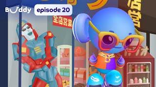 Buddy Make a Robot Friend | Buddy the Robot | Learning Cartoons for Kids