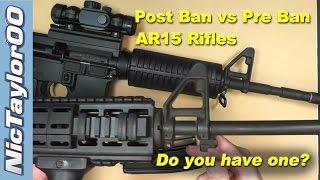 AR15 Post vs Preban Identification / Comparison
