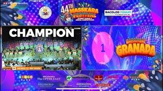 CHAMPION! BRGY. GRANADA - 44th MassKara Festival Street & Arena Dance Competition 2023