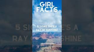 5 signs she is a Ray og sunshine #girlfacts #deepfacts