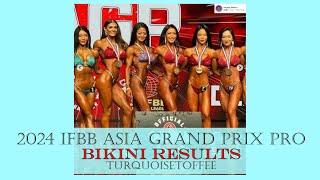 2024 IFBB Asia Grand Prix South Korea Pro Bikini Results