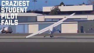 Student Pilot FAILS compilation