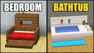 Minecraft: 30+ Household Build Hacks!