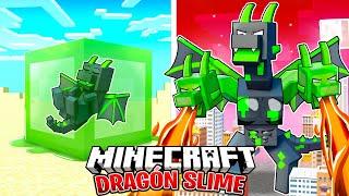 ¡Sobreviví 100 DÍAS como una DRAGÓN SLIME en Minecraft!