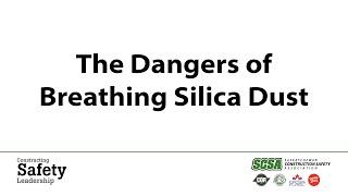 SCSA Presentation The Dangers of Breathing Silica Dust 2020 05 21