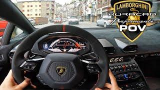 CONDUCIENDO MI LAMBORGHINI EN PRIMERA PERSONA POV +640CV