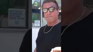 Sylvester Stallone Street Swag  #rockybalboa #sylvesterstallone #hollywood