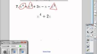 simplifying expressdions