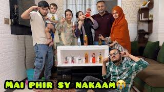 Arrange The Drink|CHALLENGE||mama papa ki funny laraai hogai