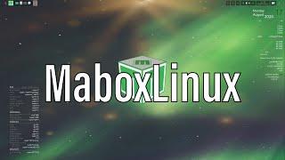 MaboxLinux | A Beautiful Openbox Desktop