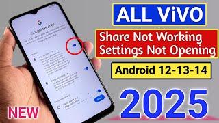 ViVO Y16/Y02/Y02t/Y21/Y22/T3x/Y01 FRP Bypass Android 12-13-14 | Setting Not Opening Without Pc 2025