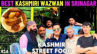 Kashmiri Wazwan | Kashmiri Street Food | Shahi Nonveg feast in Srinagar at Khyaam Chowk #wazwan