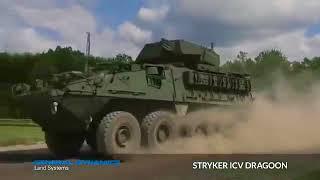 General Dynamics Land Systems   Stryker ICV Dragoon 30mm 8X8 Armoured Vehicle 480p