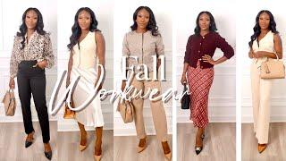 Fall Workwear Capsule Wardrobe  | Effortless Office Outfits for the Season!