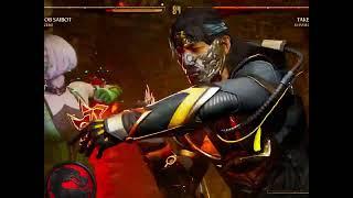 Mortal Kombat 1 - KHAOS TAKEDA Vs NOOB SAIBOT (Very Hard)